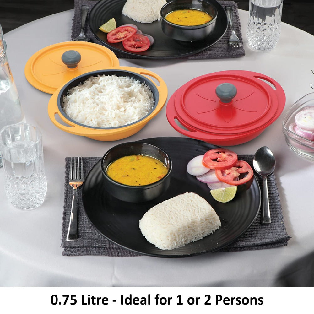 Hawkins Die Cast 750 ML Mini Round Casserole with Lid - 6