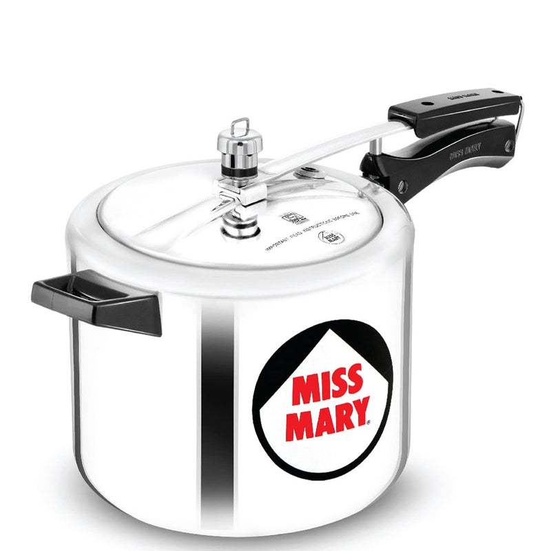 Hawkins Miss Mary Aluminium 6 Litre Pressure Cooker - 7