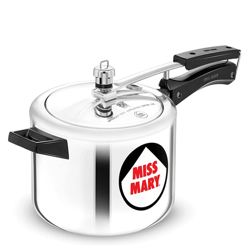 Hawkins Miss Mary Aluminium 4 Litre Pressure Cooker - 4