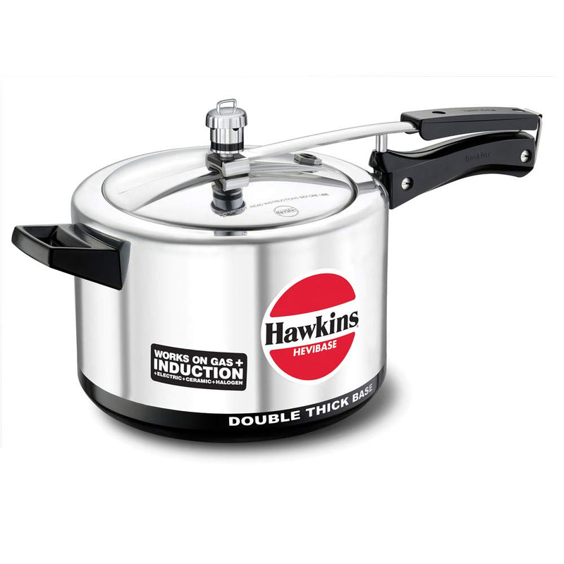 Hawkins Hevibase Aluminium 5 Litres Pressure Cookers - 10