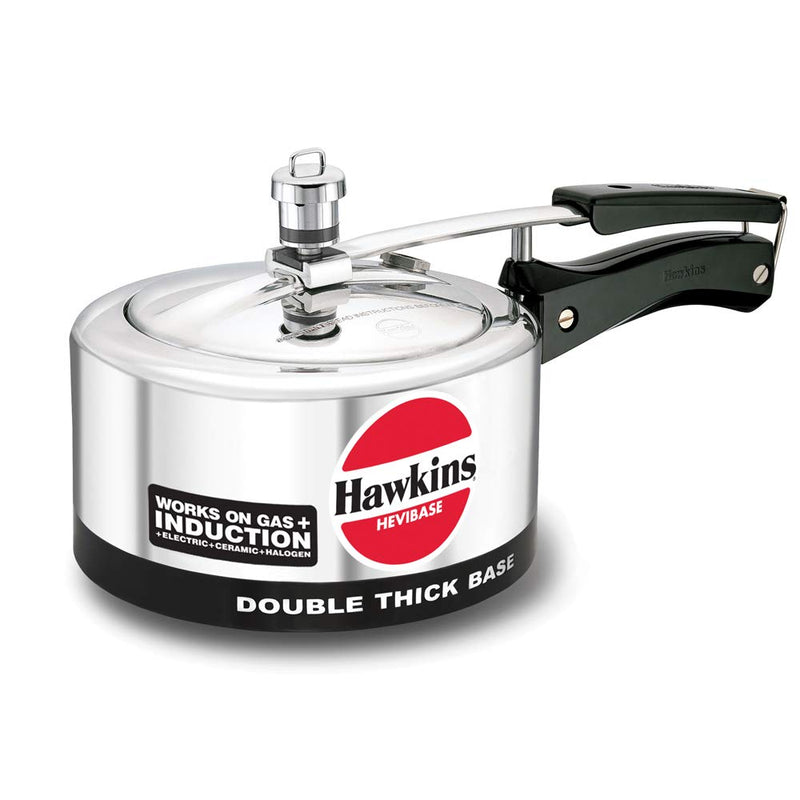 Hawkins Hevibase Aluminium Pressure Cookers, Induction Compatible