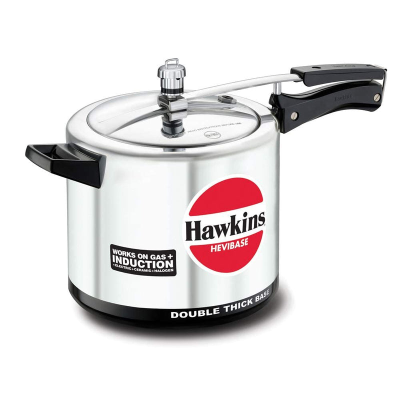 Hawkins Hevibase Aluminium 6.5 Litres Pressure Cookers - 12