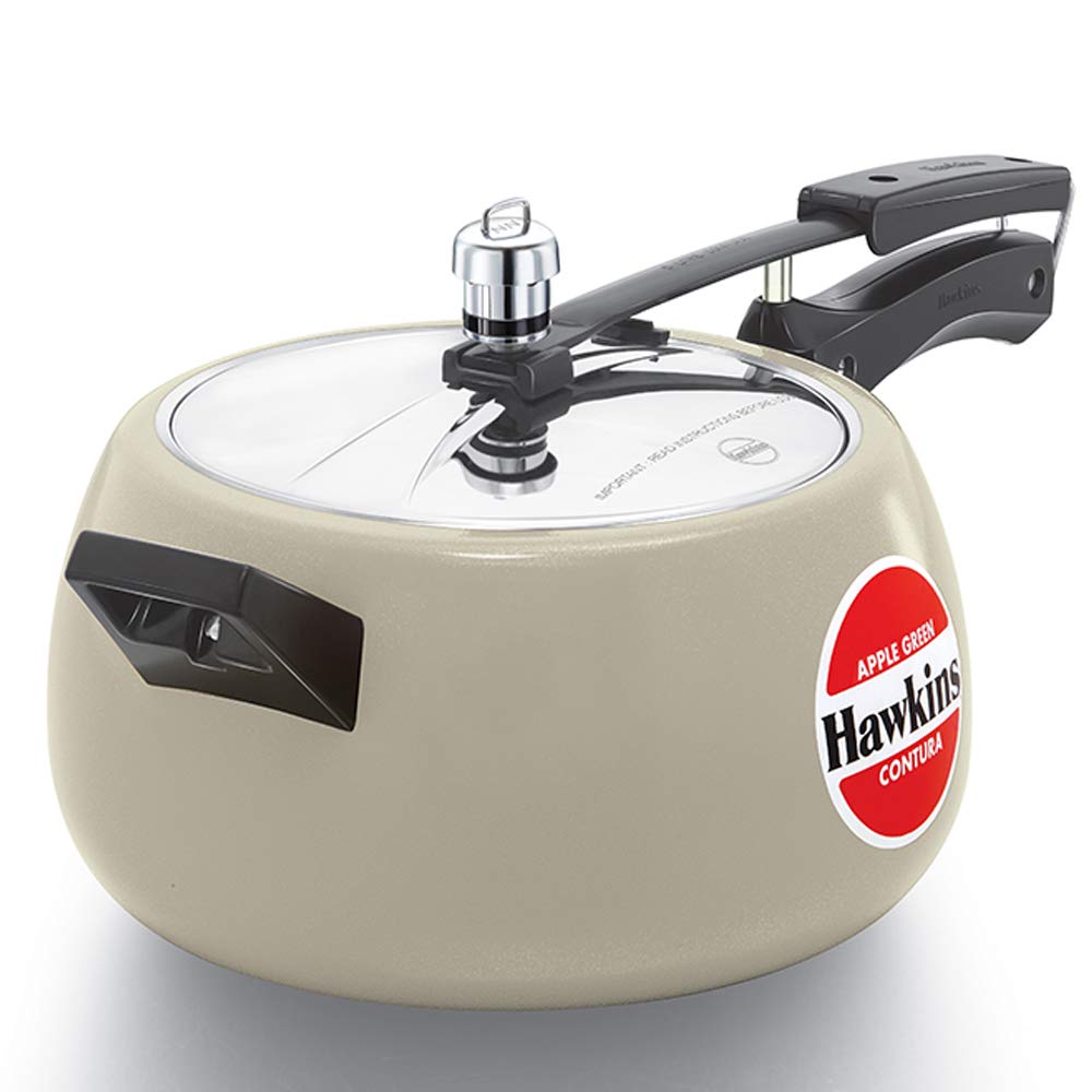 Hawkins Contura Ceramic Coated Aluminium Pressure Cooker – Rasoi Shop