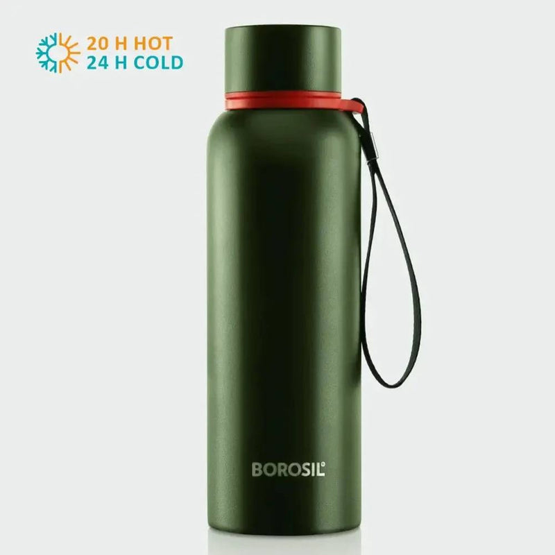 Borosil Stainless Steel Hydra Trek Vacuum Insulated Flask Water Bottle - 13