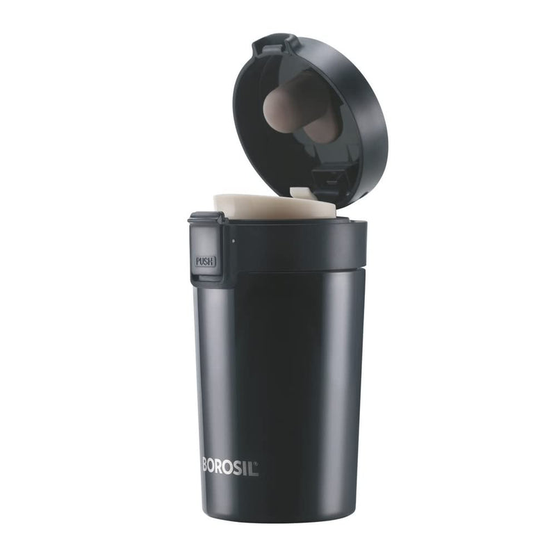 Borosil Hydra 300 ML Coffeemate Vacuum Insulated Stainless Steel Travel Mug - 3