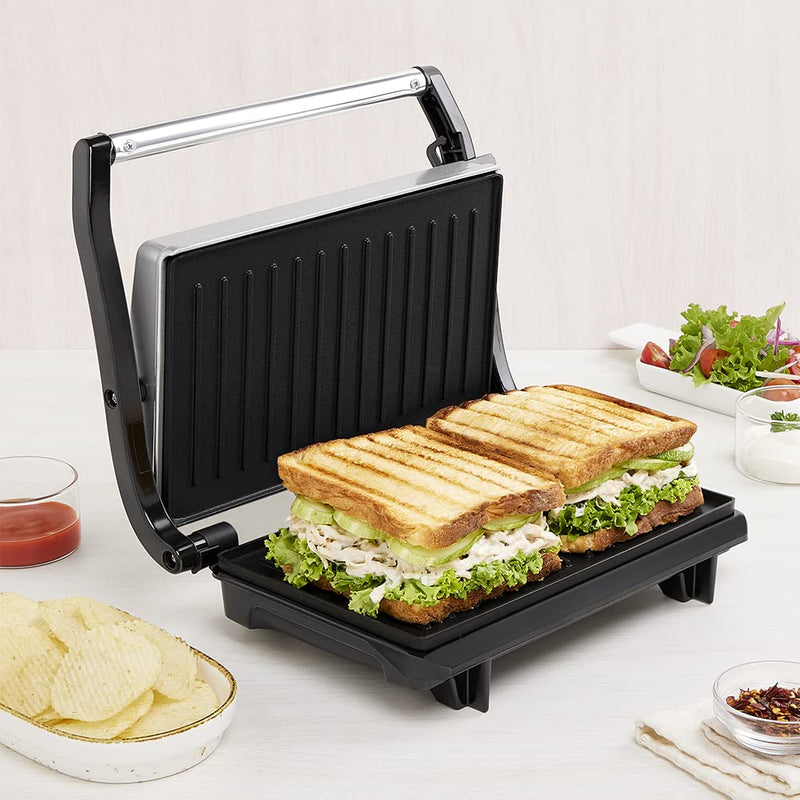 Borosil Prime 700 Watts 2 Slice Grill Sandwich Maker - 1