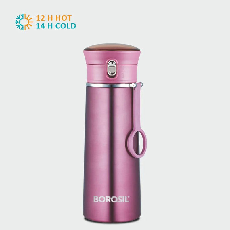 Borosil Stainless Steel Hydra Travelease Vacuum Insulated Flask Water Bottle - 2