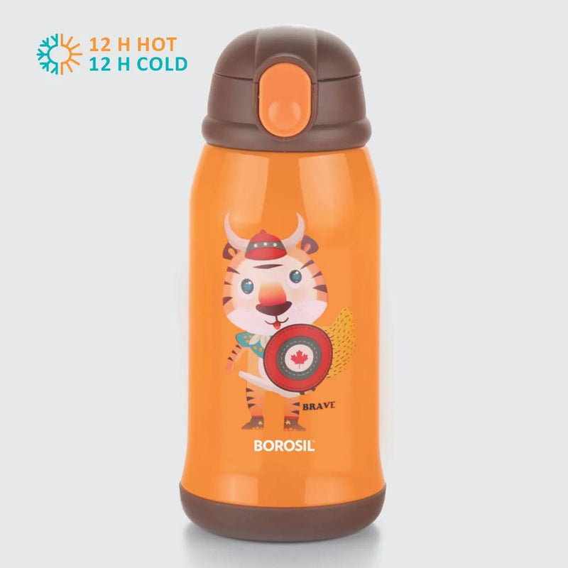 Borosil Hydra Tigry Vacuum Insulated Water Bottle for Kids - 3