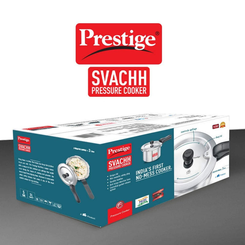 Prestige Svachh Aluminum Outer Lid Pressure Cooker - 10725 - 6