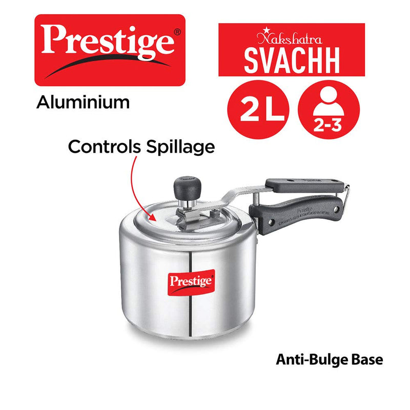 Prestige Nakshatra Svachh Aluminium Inner Lid Pressure Cooker - 10729 - 7