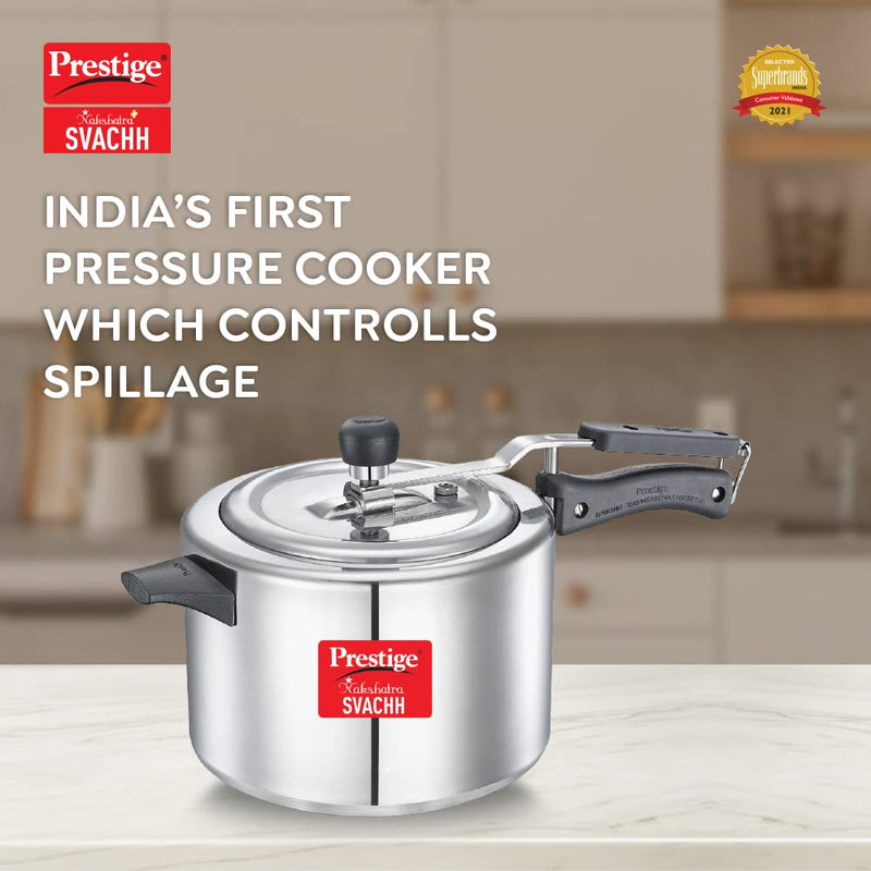 Prestige Nakshatra Plus Svachh Aluminium Inner Lid Pressure Cooker - 2