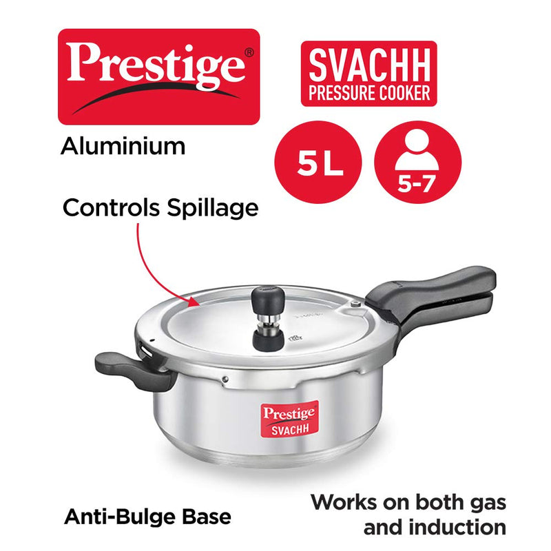 Prestige Svachh Aluminium Deep Pressure Pan - 10773 - 7
