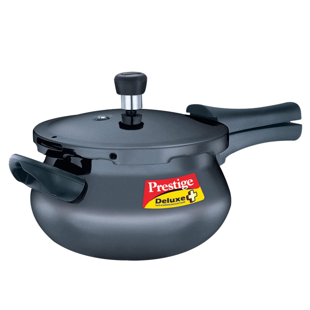 Prestige Deluxe Plus Hard Anodized Handi Pressure Cooker