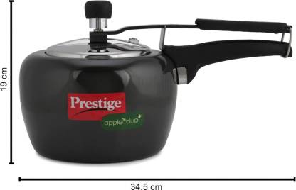 Prestige Apple Duo Plus Hard Anodized Pressure Cookers