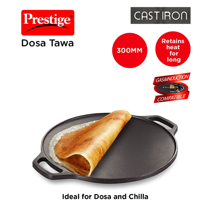 Prestige Cast Iron 30 cm Dosa Tawa - 30557 - 2