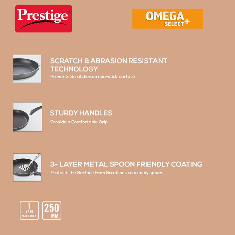 Prestige Omega Select Plus Non-Stick Aluminium Fry Pan - 30715 - 9