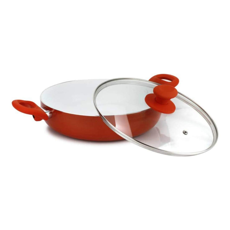 Prestige_Ceramic _Coated_Curry_Pan_with_Glass_Lid_240MM_Orange-2