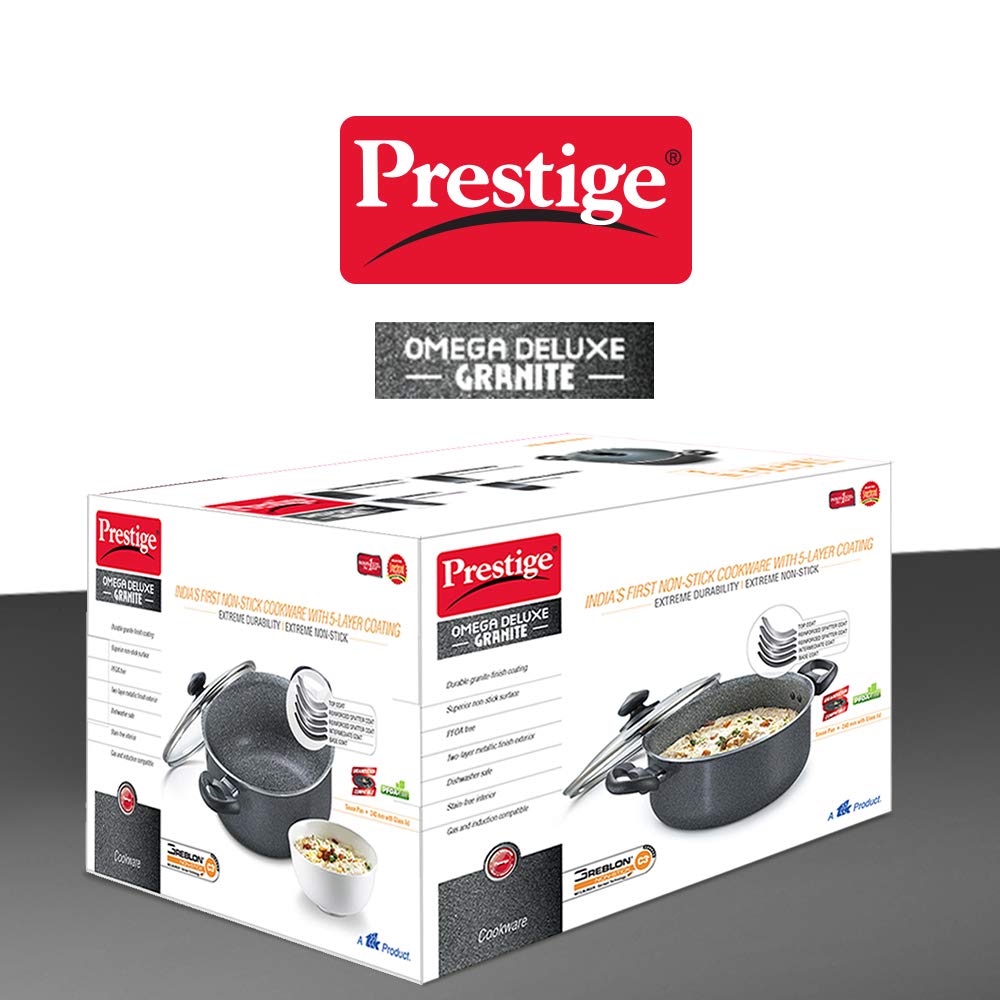 Prestige Omega Deluxe Granite Prestige Cookware Combo Offer