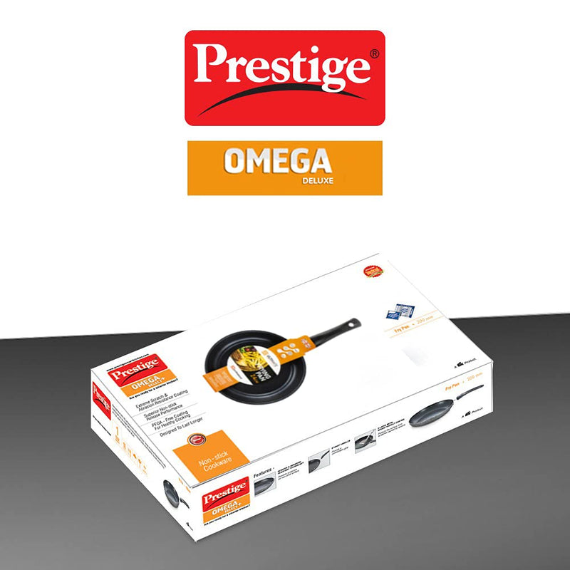 Prestige Omega Deluxe Aluminium Non-Stick Coating Fry Pan - 6