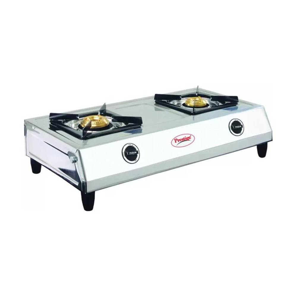 Prestige Agni 2 Burners Manual Stainless steel Gas Stove - PR40053 - 1