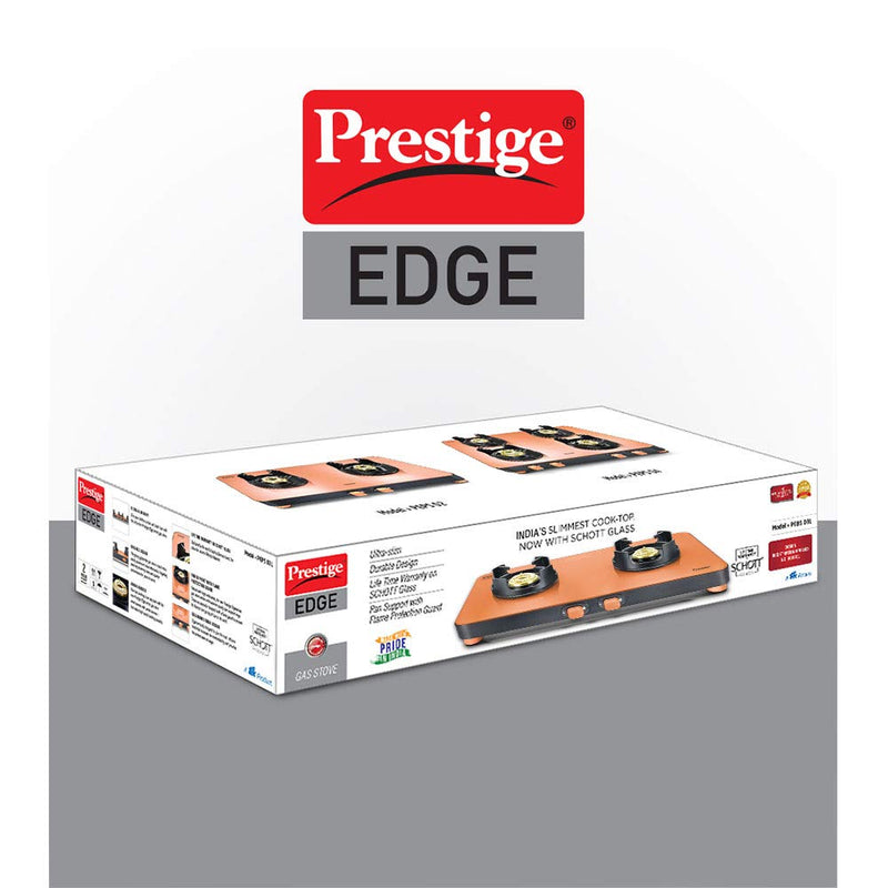 Prestige PEBS 02L - Edge 2 Burner Gas Stove Pastel - PR40091