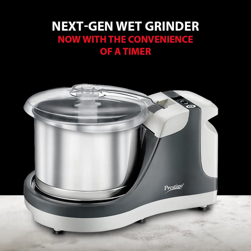 Prestige PWG 09 Wet Grinder with Stainless Steel Drum and Timer - 41217 - 4