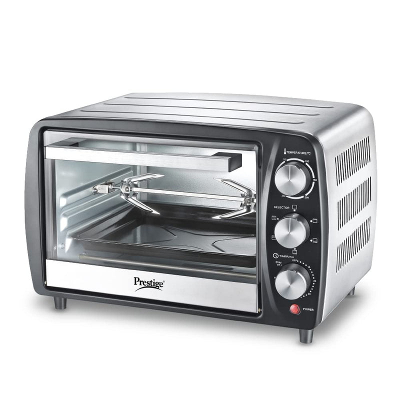 Prestige POTG 16 Liter SS R Oven Toaster Griller with Rotisserie Function - 1