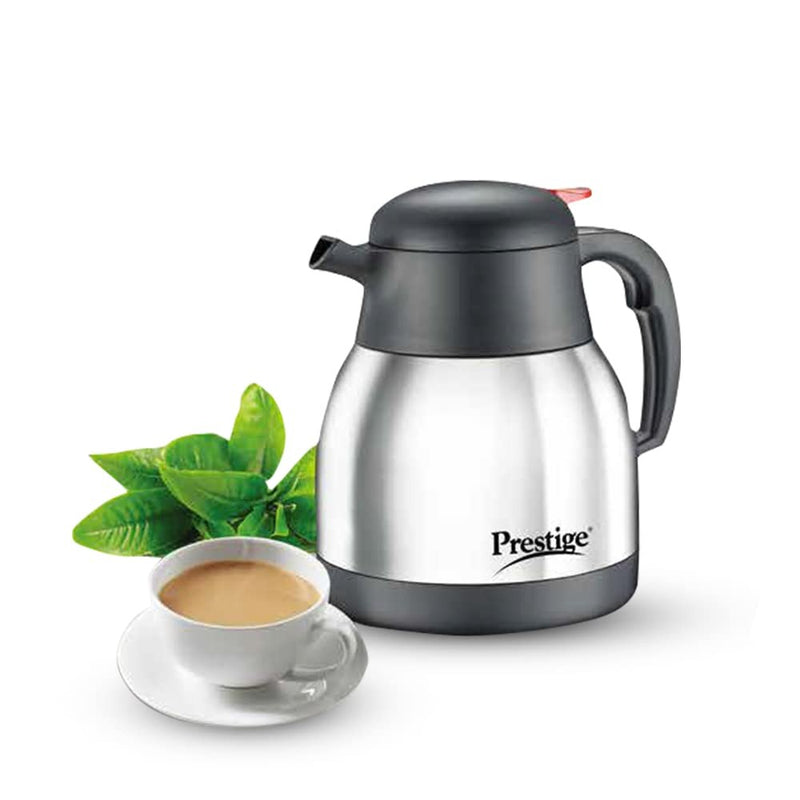 Prestige Thermo-Pot Stainless Steel Coffee & Tea Flask - 1