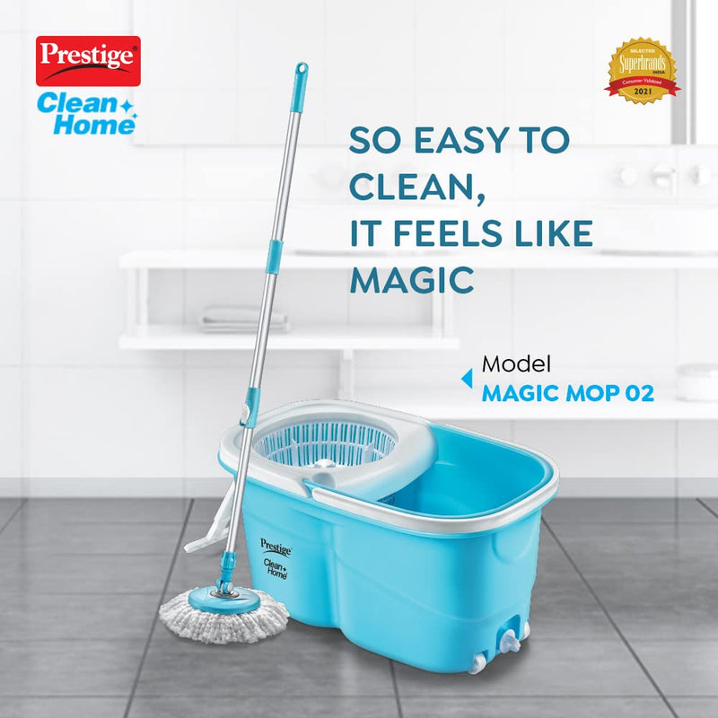 Prestige Clean Home Maxima Magic Mop 02 with 2 Mop Heads - 3