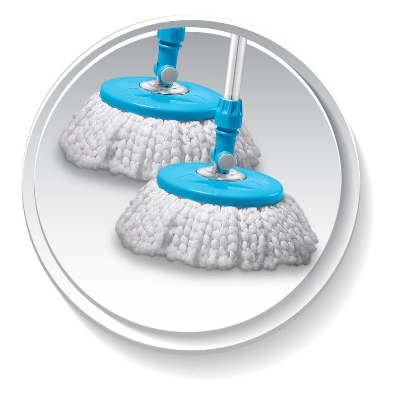 Prestige CleanHome Alpha Mop with 2 Microfiber Mop Heads - 3
