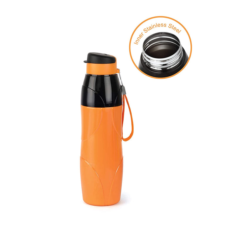 Cello Puro Steel-X Lexus Insulated Water Bottle with Stainless Steel Inner