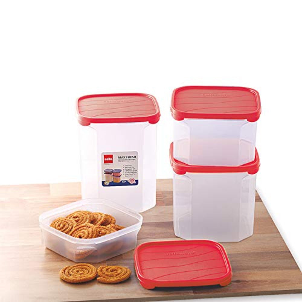 Cello Modustore Square Plastic Storage Container | 1 Pc – Rasoi Shop