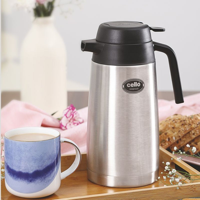 1pc 1000ml Insulated Thermal Coffee Carafe for Keeping Hot Coffee