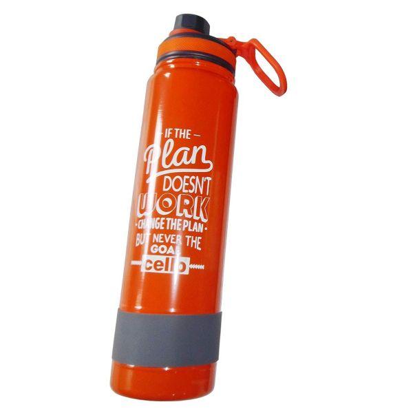 Cello Target Thermos Flask Bottle Hot & Cold (Multi-Color)