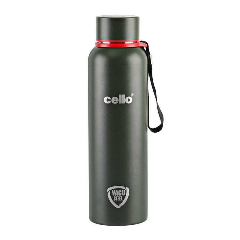 Cello Duro Kent Vacusteel Water Flask with Durable DTP Coating - 12