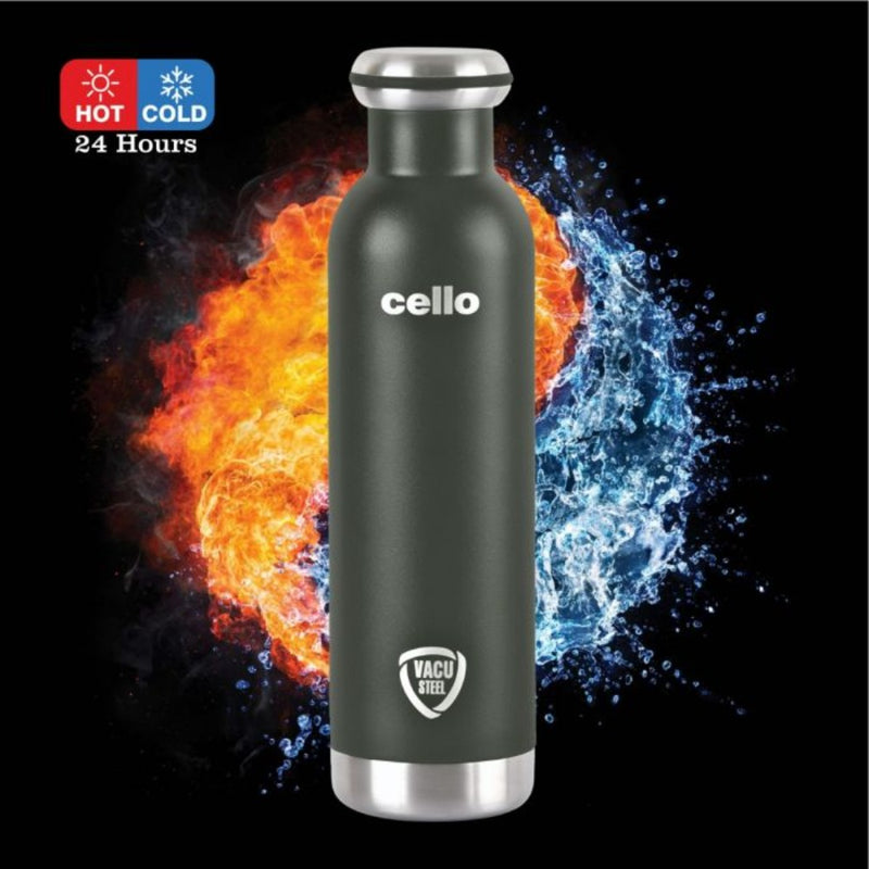 Cello Duro Mac Tuff Steel Water Bottle with Durable DTP Coating - 6