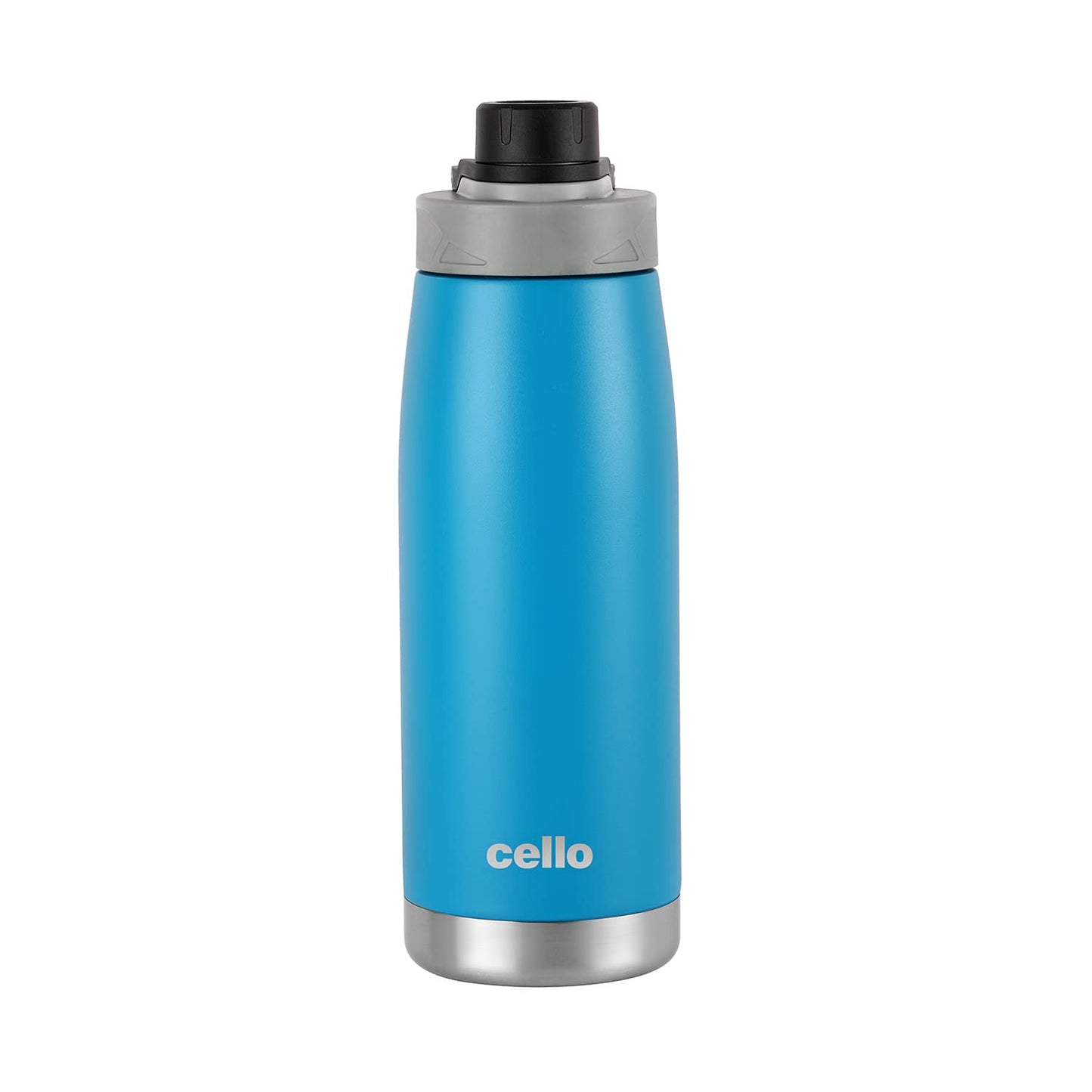 Cello Duro Sports Tuff Steel 1100 ML Water Bottle with Durable DTP Coating | 1 Pc
