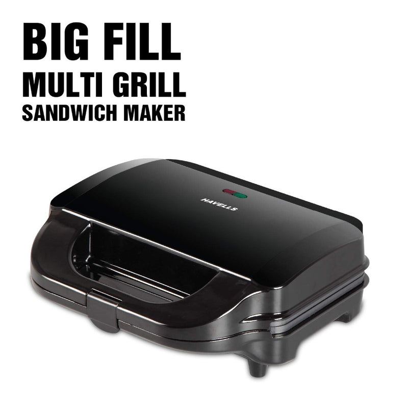 Havells Big Fill Multi Grill 900 Watt Sandwich Maker - 8