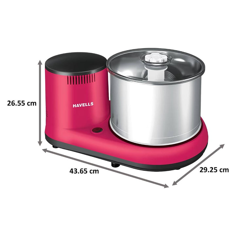 Havells Alai 150 Watts 2 Litres Table Top Wet Grinder - 3