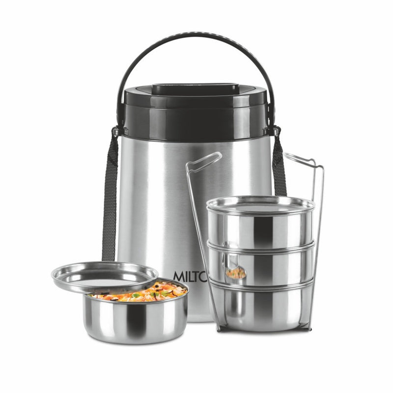 Milton Steel Classic Insulated Thermoware Stainless Steel Tiffin - 4