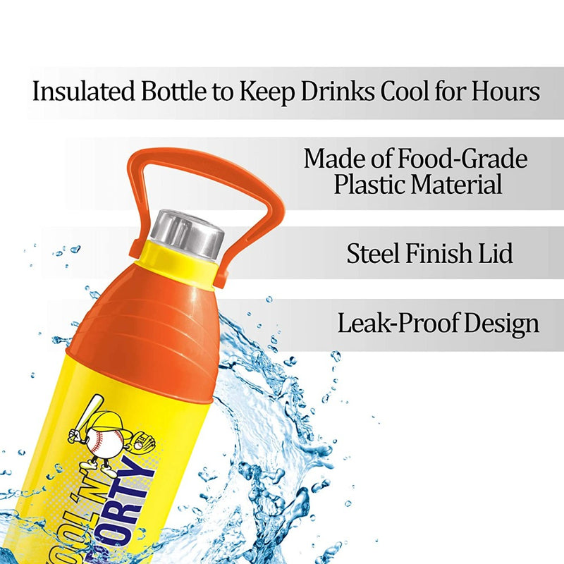 Milton Plastic Kool N Sporty Insulated Water Bottle - 11