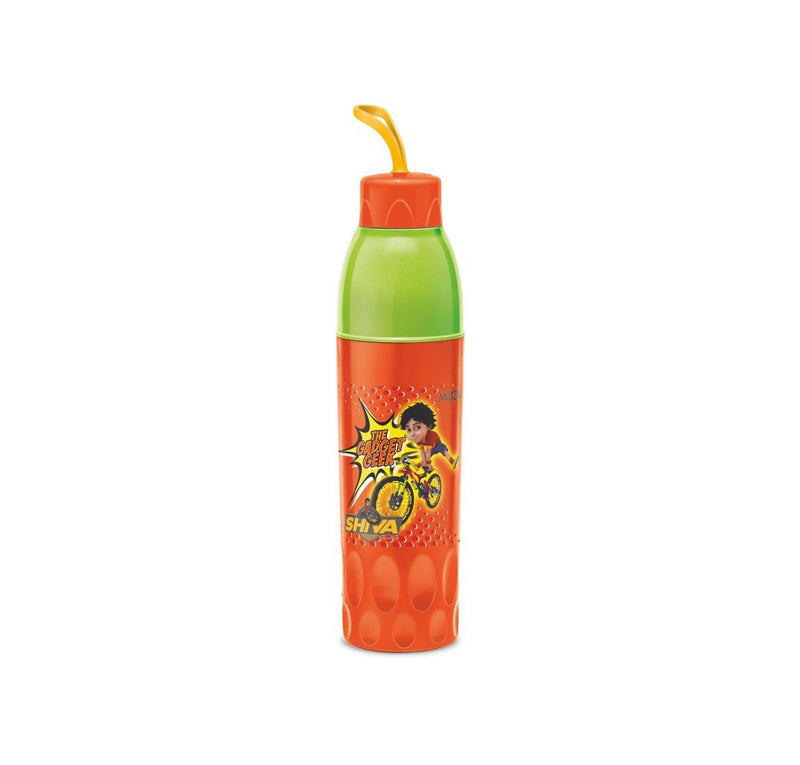 Milton Kool Mate Shiva 900 Thermoware Plastic Water Bottle, 740ml, Orange