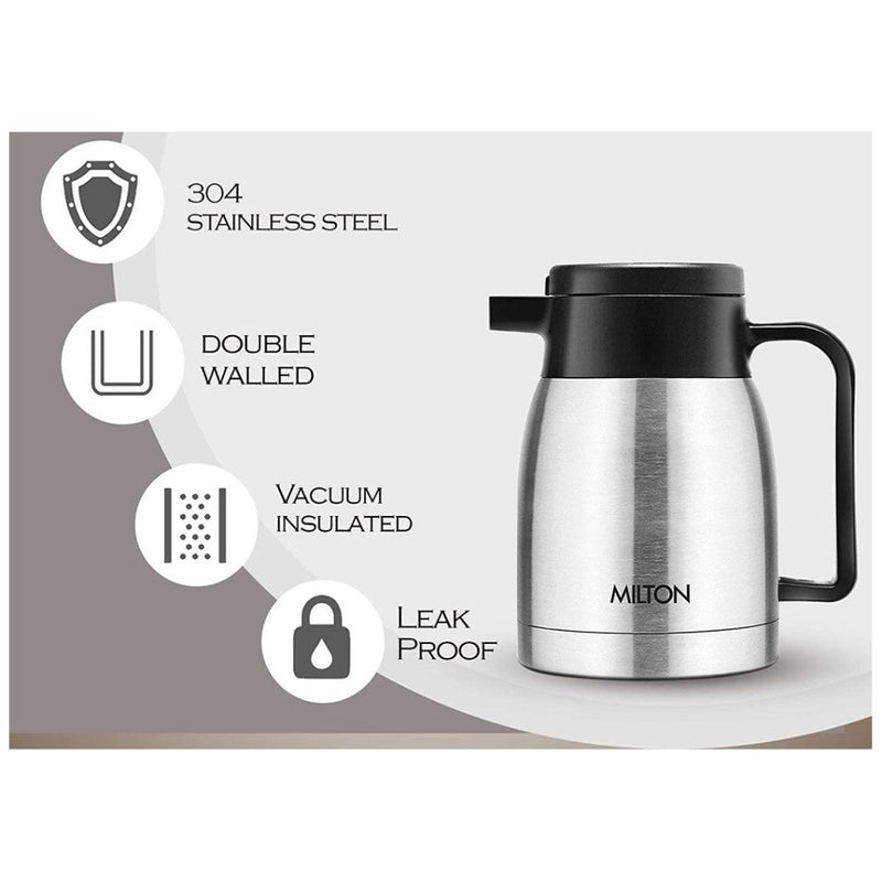 Milton Thermosteel Omega Vacuum Insulated Coffee Pot Flask - 1000 ML - 7