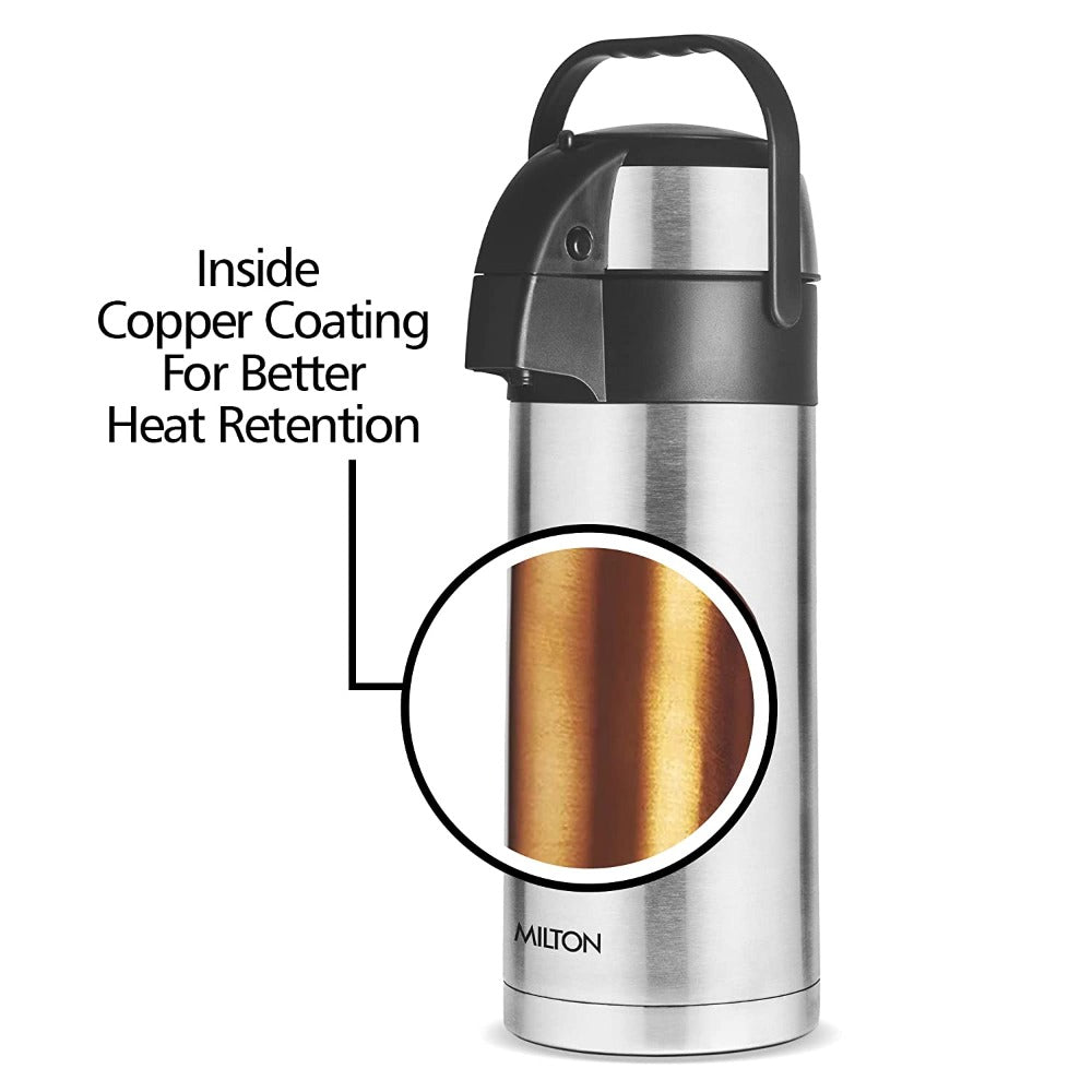 Milton Flask Beverage Dispenser Tea Coffee Thermos 3L/5L LIT