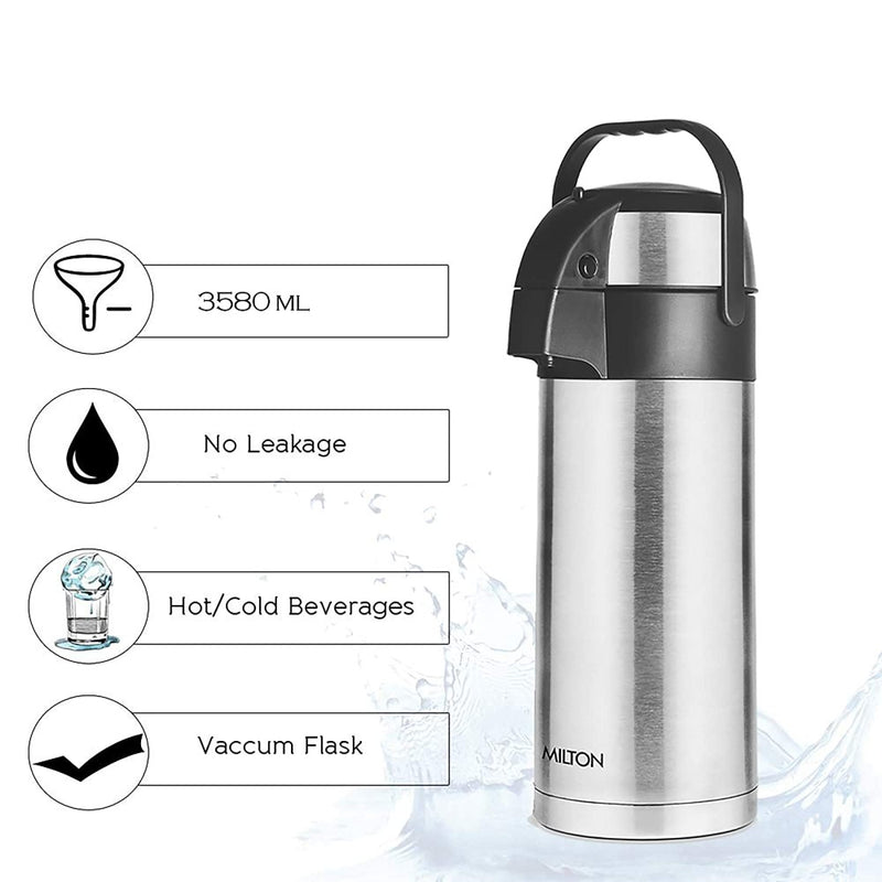 Milton Beverage Dispenser Stainless Steel Flask - 8