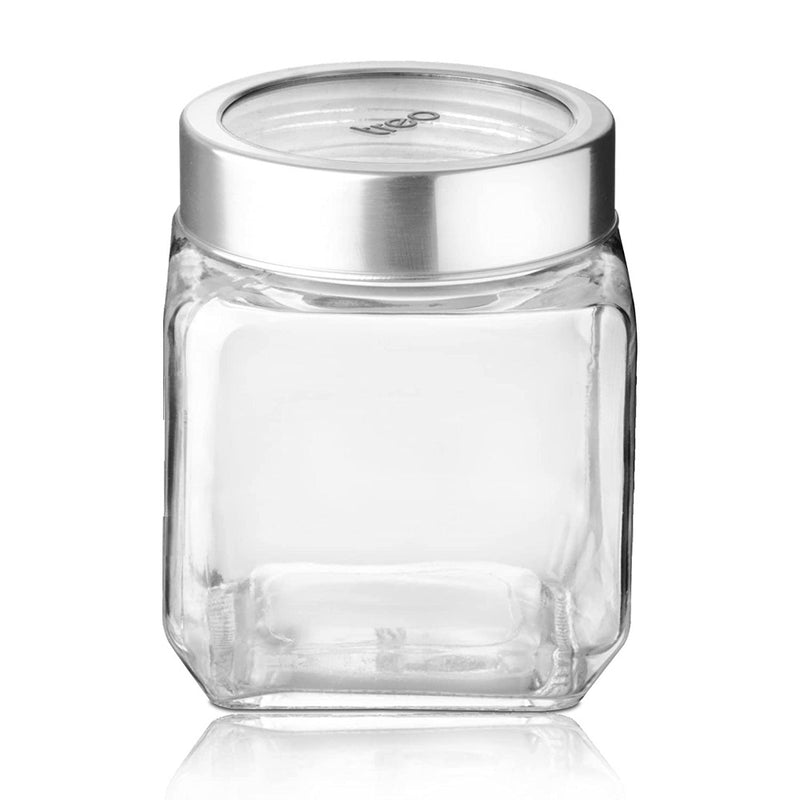 Treo Cube Storage Glass Jar 580 ml - 2
