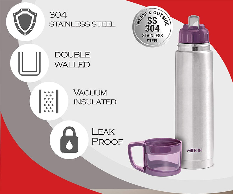 Milton Glassy Flask 750ml Vacuum Flasks