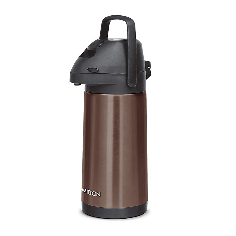 Milton Pinnacle Thermosteel 24 Hours Hot or Cold Dispenser - 3000 ml - Brown - 5
