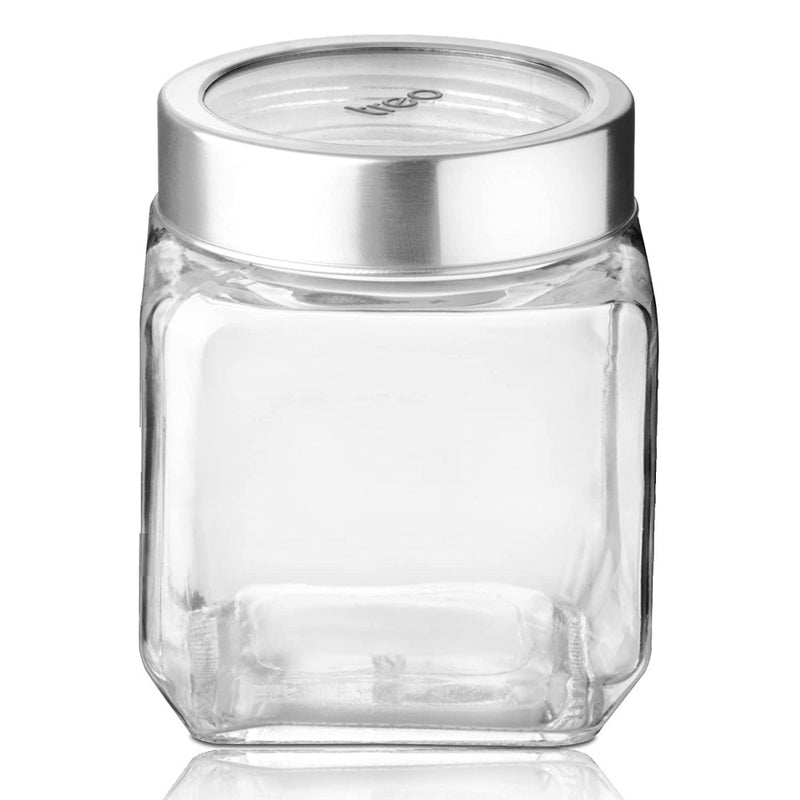 Treo Cube Storage Glass Jar 1200 ml - 12