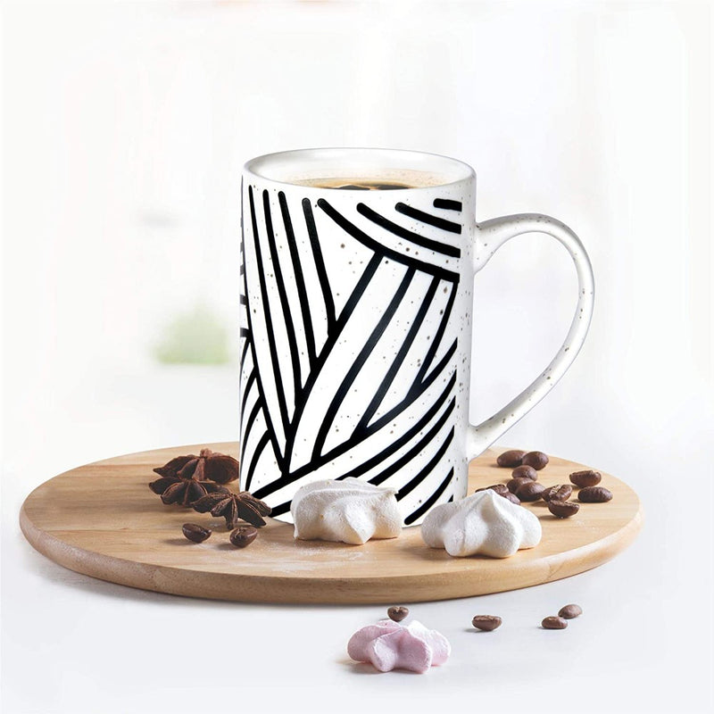 Treo Artisan Ceramic 400 ML Mug - Zebra Strips - Tre0062 - 1 